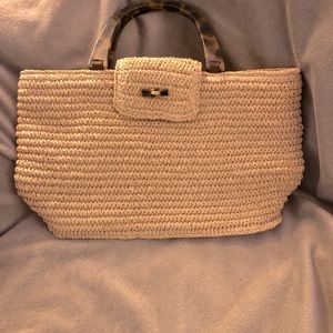 Talbots Straw Bag
